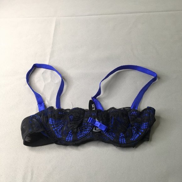 Adore Me Bra Womens 30A Lace Trim New #2706 - Picture 1 of 7
